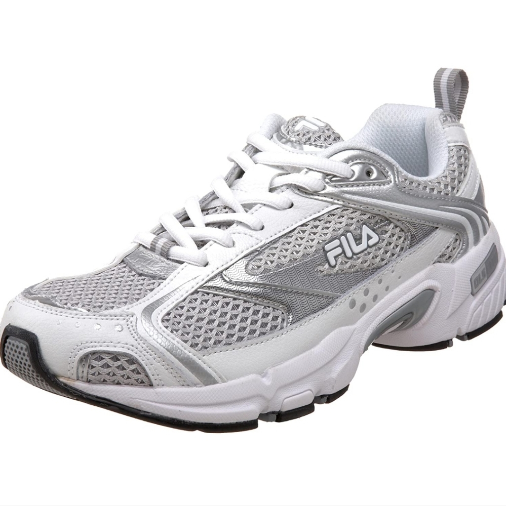 FILA Allona DLS Lite White Leather Mesh Dad Sneakers Size 7